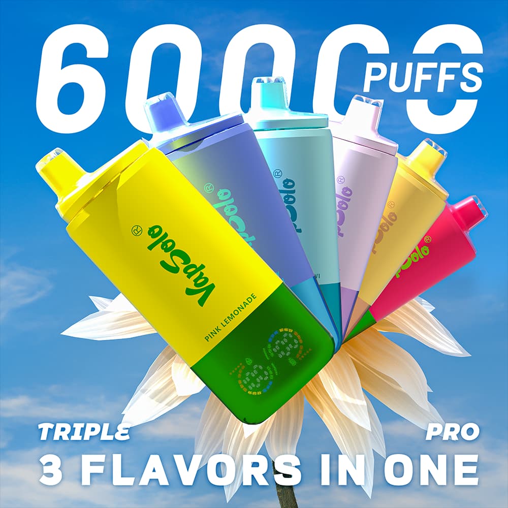 Vaper desechable al por mayor VapSolo Triple Pro 60000 en Espana