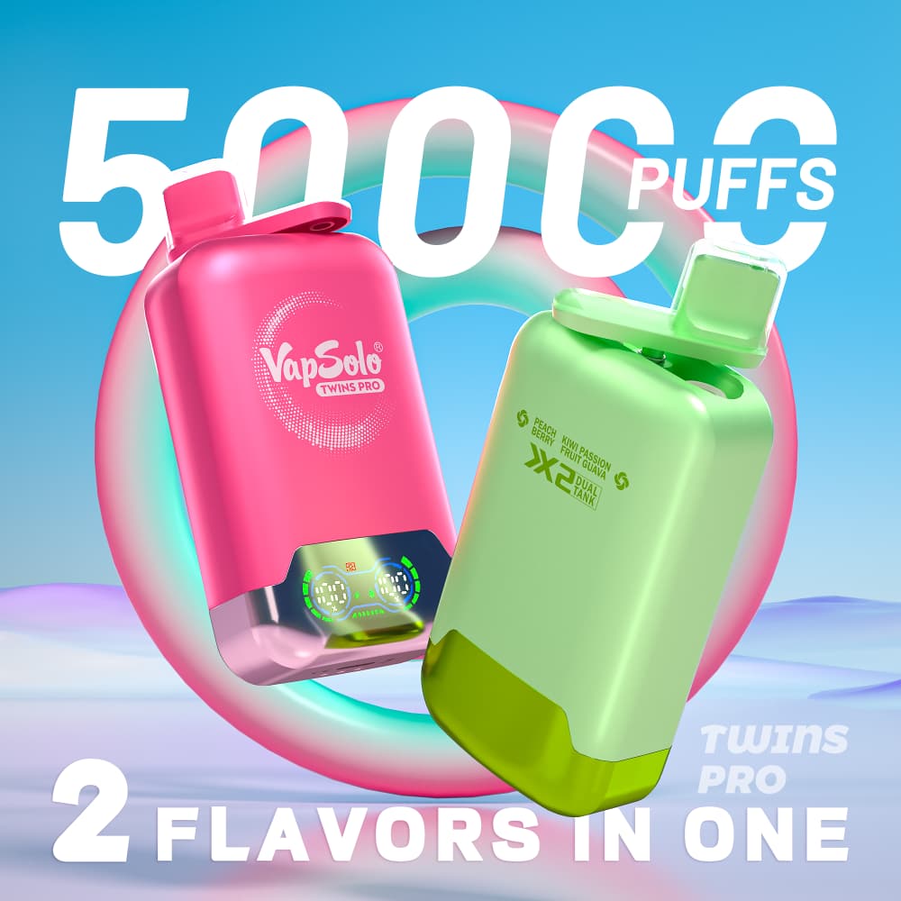 Vaper desechable al por mayor VapSolo Twins Pro 50000 en Espana